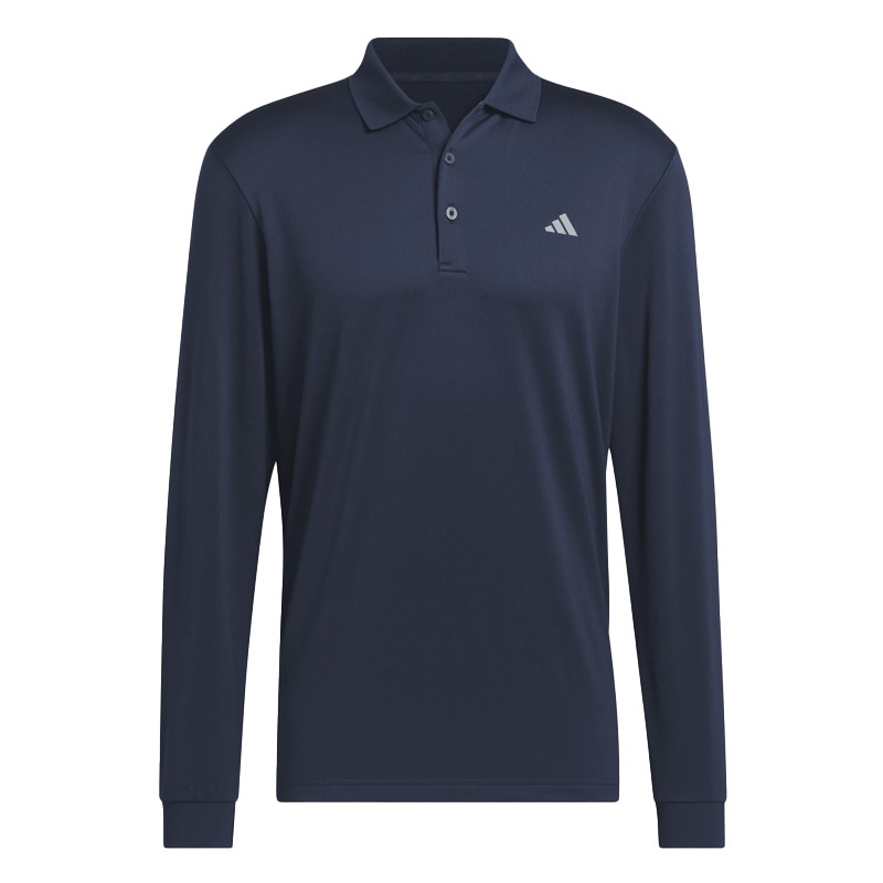 Polo Adidas ULT C.RDY LS | Polo de golf manches longues chaud et respirant – Route du Golf