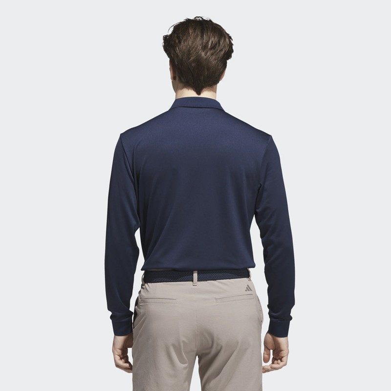 Polo Adidas ULT C.RDY LS | Polo de golf manches longues chaud et respirant – Route du Golf