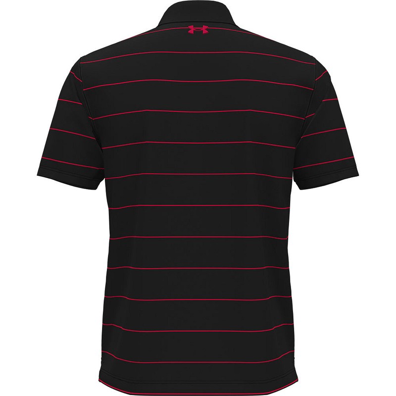 Polo Under Armour Playoff 3.0 Stripe | Polo de golf rayé respirant et performant – Route du Golf