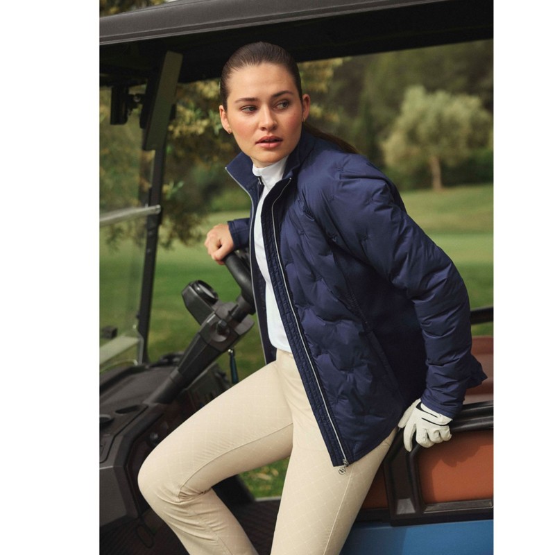 Veste coupe-vent femme Röhnisch Padded Windbreaker | Confort & style golf - Route du Golf