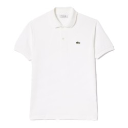 Polo Lacoste Bord-Côte Blanc - Élégance et confort pour le golf | Route du Golf