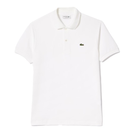 Polo Lacoste Bord-Côte Blanc - Élégance et confort pour le golf | Route du Golf