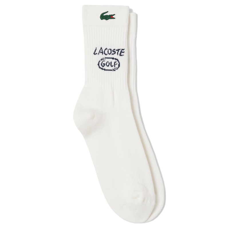 Chaussettes Lacoste Coton Bouclette - Confort et absorption pour le golf | Route du Golf