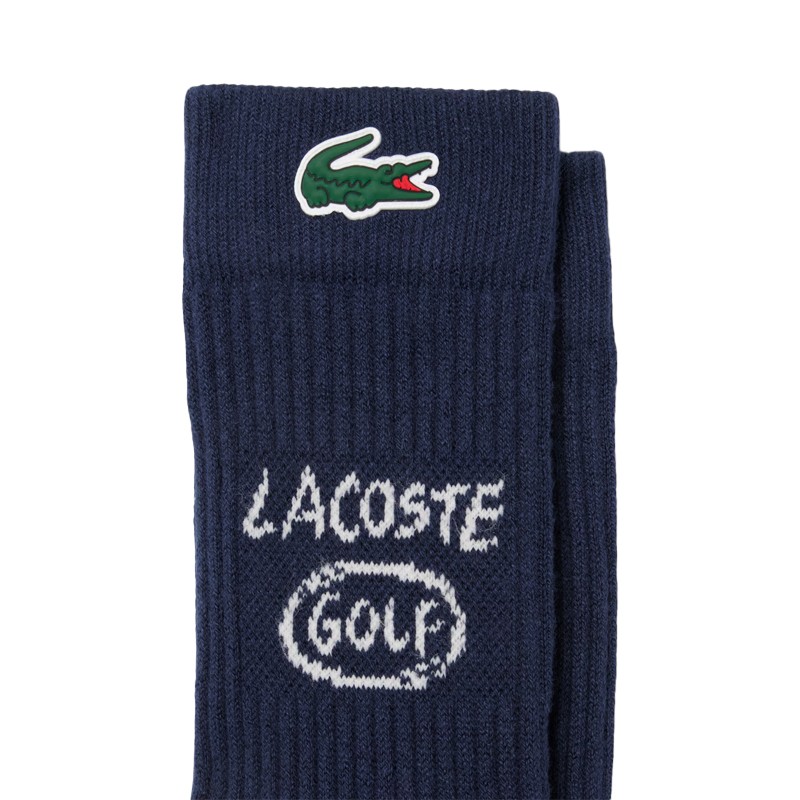 Chaussettes Lacoste Coton Bouclette - Confort et absorption pour le golf | Route du Golf