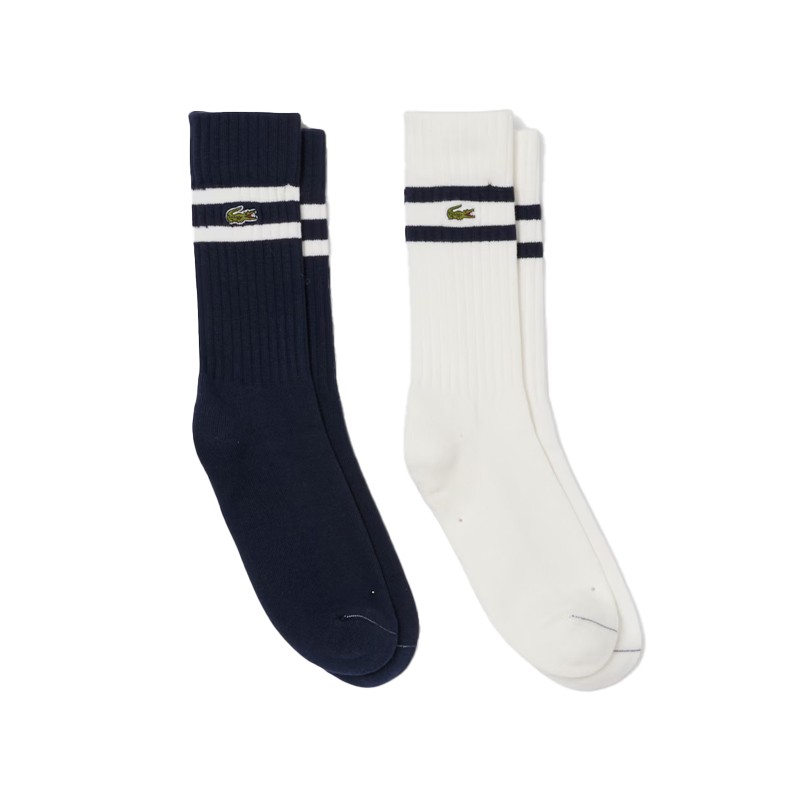 Chaussettes Lacoste Côtelées RA6842 - Confort et style sport | Route du Golf
