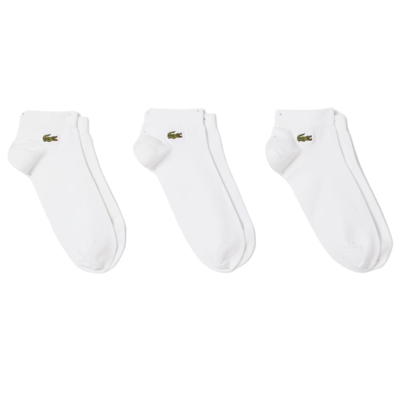 Lot de 3 Chaussettes Basses Lacoste RA2917 - Confort et élégance | Route du Golf