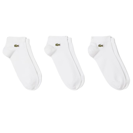 Lot de 3 Chaussettes Basses Lacoste RA2917 - Confort et élégance | Route du Golf