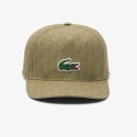 Casquette Lacoste Golf Ajustable - Style et protection déperlante | Route du Golf