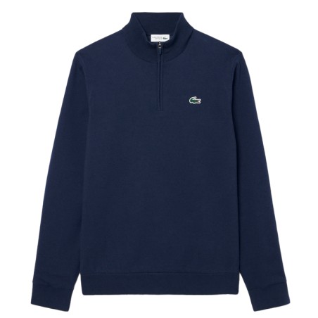 Pull Golf Quart-Zip Coupe-Vent Lacoste AH4808 - Pull technique homme | Route du Golf