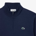 Pull Golf Quart-Zip Coupe-Vent Lacoste AH4808 - Pull technique homme | Route du Golf