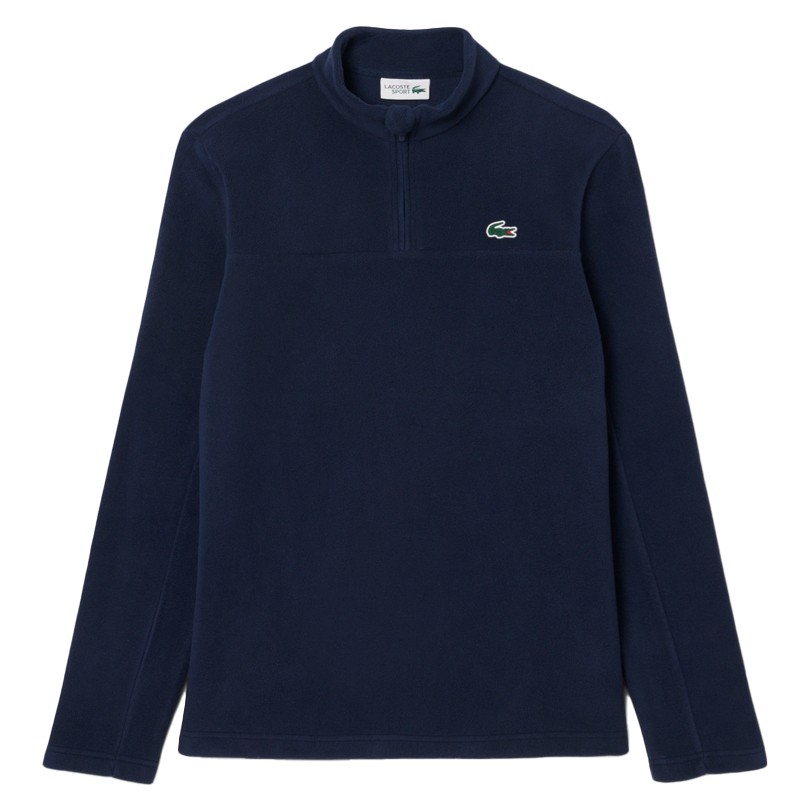 Polaire Lacoste Midlayer Quart-Zip SH4809 - Pull technique golf homme | Route du Golf