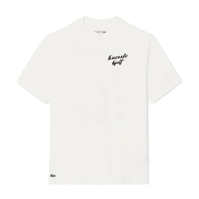 T-shirt Lacoste Relaxed Imprimé - Style décontracté et confort coton | Route du Golf