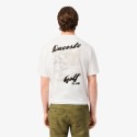 T-shirt Lacoste Relaxed Imprimé - Style décontracté et confort coton | Route du Golf