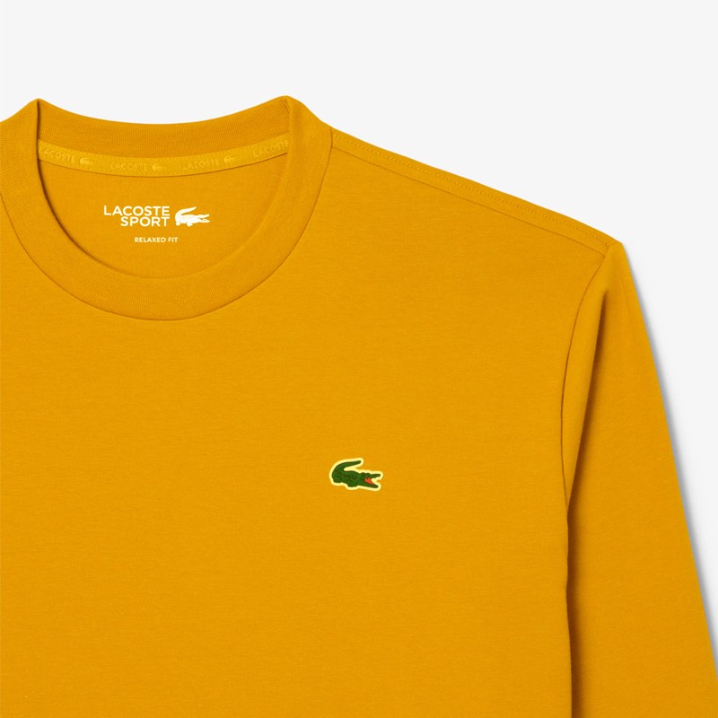 T-shirt Golf manches longues Ultra Dry Lacoste – Confort, performance et style sur le parcours | Route du Golf