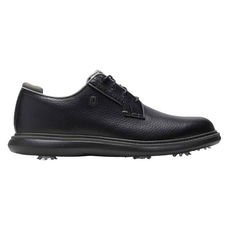 FootJoy Traditions Noir – Chaussure de golf classique, élégante et imperméable | Route du Golf