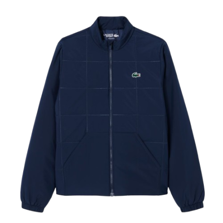 Lacoste Veste Femme BF4582 – Blouson de golf déperlant et élégant avec protection UV | Route du Golf
