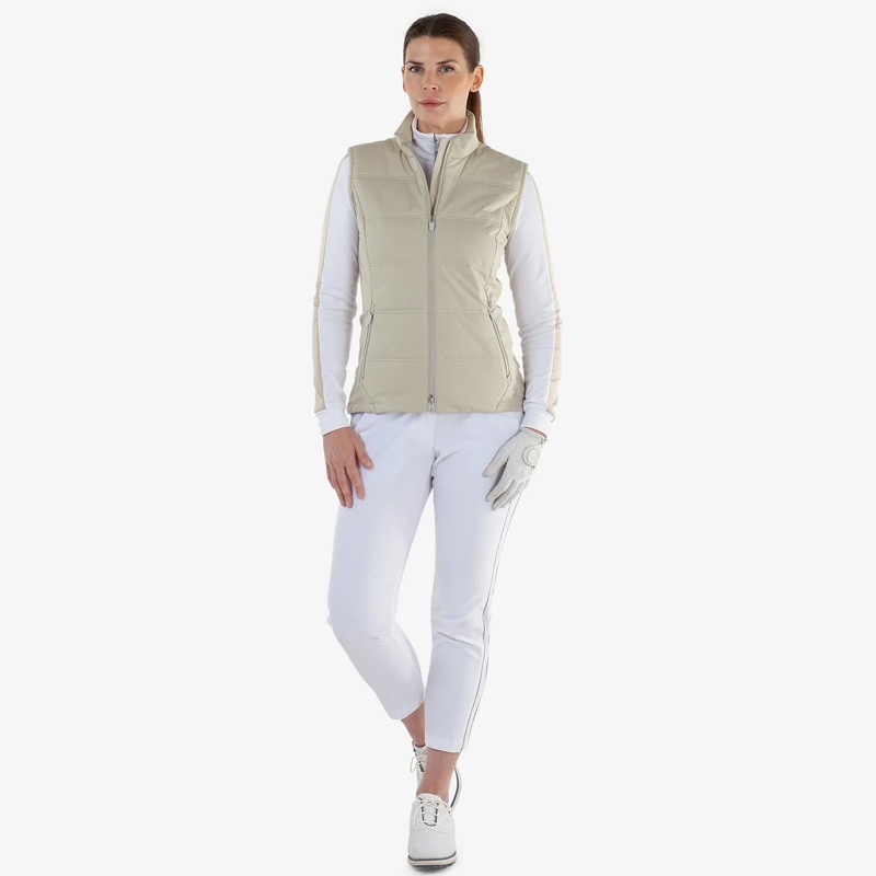 Galvin Green Luna – Gilet de golf coupe-vent et déperlant, léger et respirant | Route du Golf