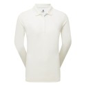Polo FootJoy TS L/S – Polo de golf manches longues technique et extensible | Route du Golf