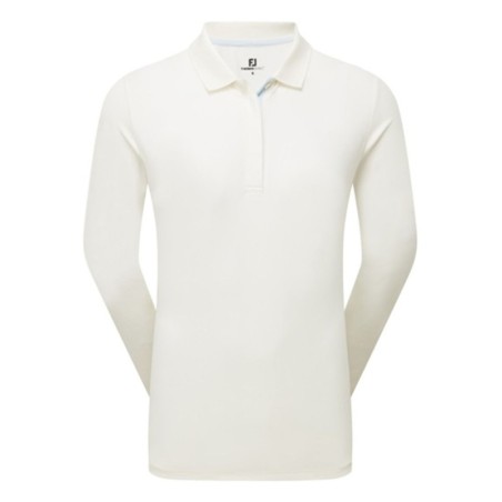 Polo FootJoy TS L/S – Polo de golf manches longues technique et extensible | Route du Golf