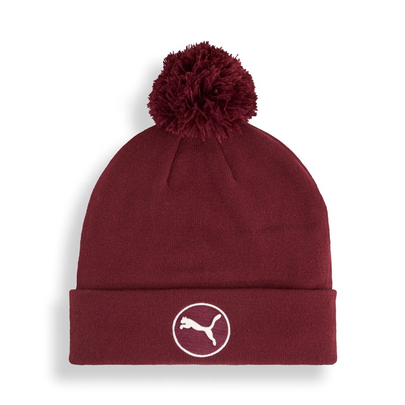Bonnet de golf Puma WRMLBL à pompon amovible – Chaleur et style | Route du Golf