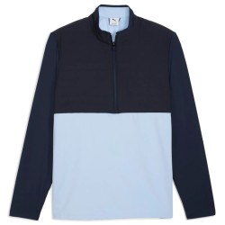 Pullover Puma Cloudspun Tech Hybrid 1/2 Zip – Pull golf coupe-vent, doux et extensible | Route du Golf