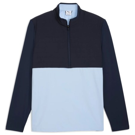Pullover Puma Cloudspun Tech Hybrid 1/2 Zip – Pull golf coupe-vent, doux et extensible | Route du Golf