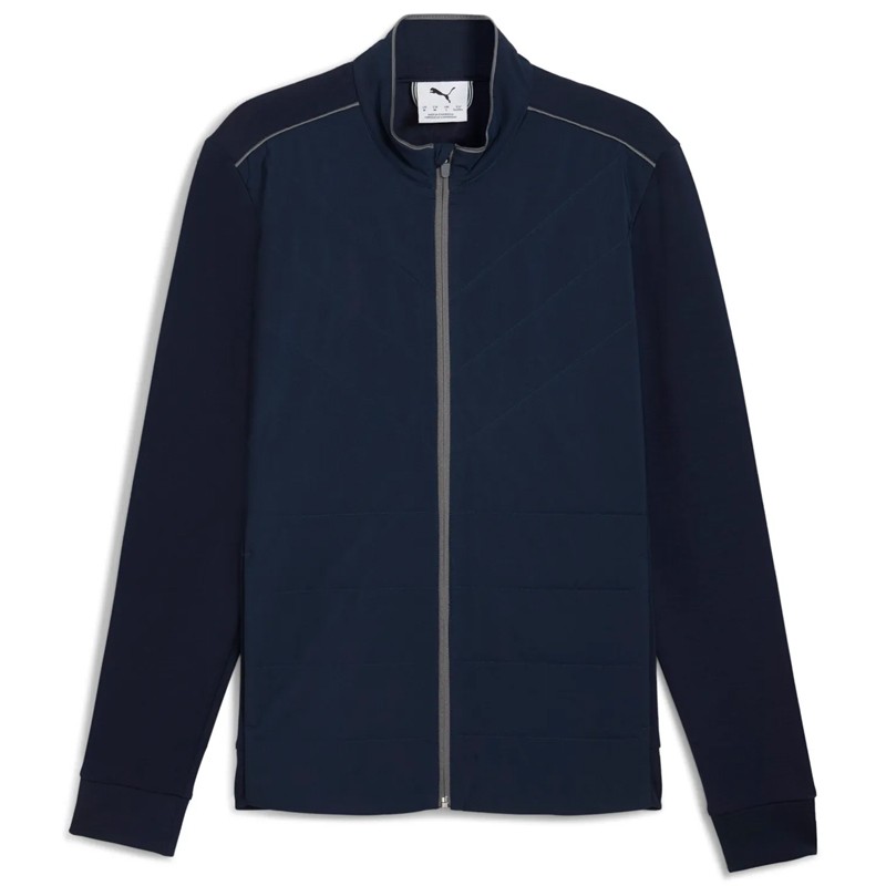 Veste Puma Cloudspun Fleece Hybrid – Veste golf chaude, douce et extensible | Route du Golf