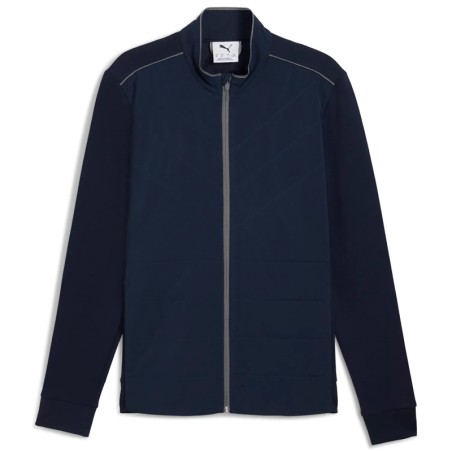 Veste Puma Cloudspun Fleece Hybrid – Veste golf chaude, douce et extensible | Route du Golf