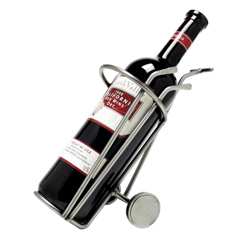 Repose Bouteille Chariot de Golf – Support Original & Cadeau Élégant | Route du Golf