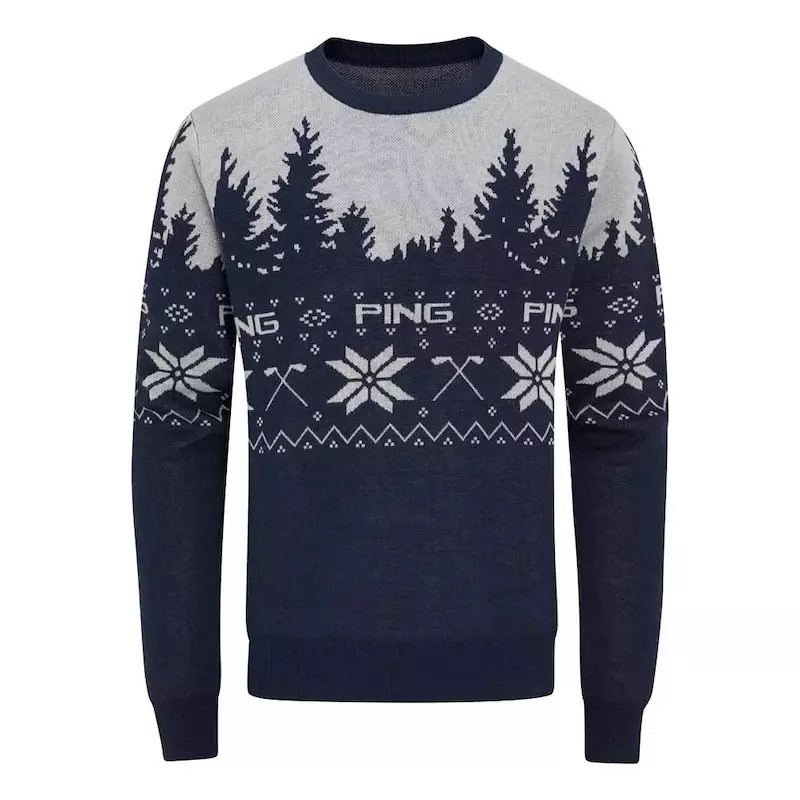 Pull de Noël Ping – Pull Festif de Golf | Confort & Style Hivernal