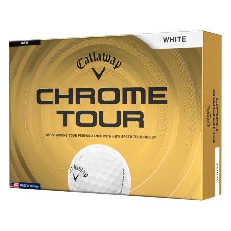 Balles de golf Callaway Chrome Tour 2026 | Performance Tour & Vitesse