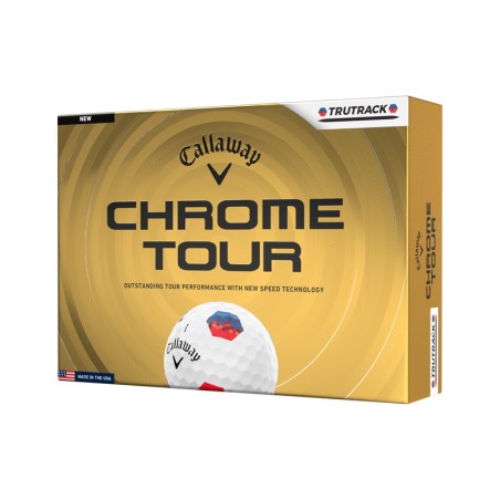 Balle de golf Callaway Chrome Tour TruTrack 2026 | Niveau Tour