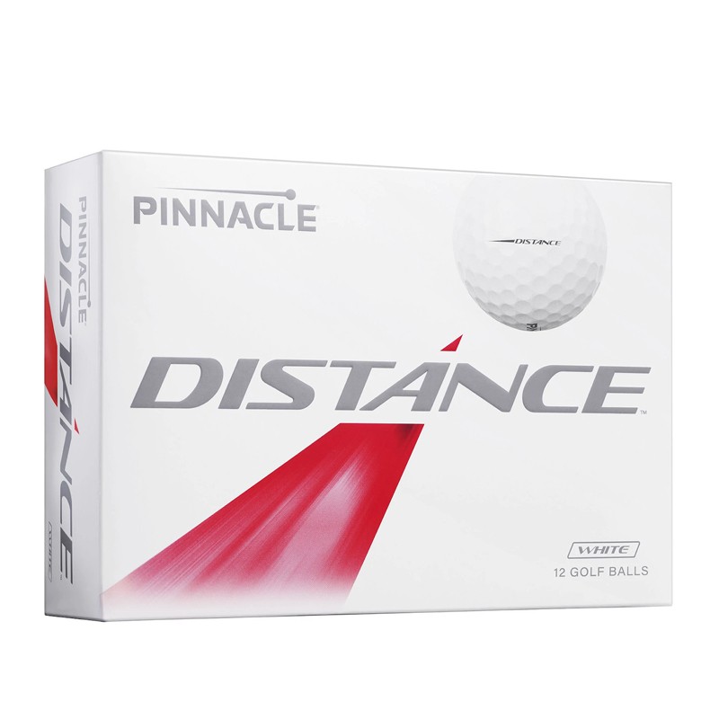 Balles de golf Pinnacle Distance blanches | Distance & performance