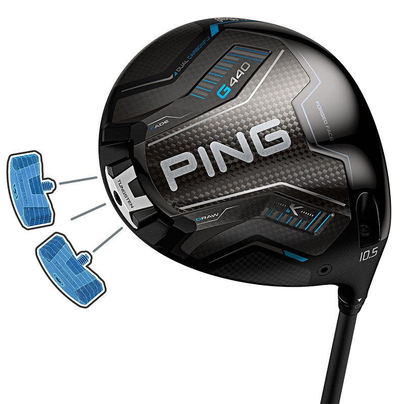 Driver PING G440K HL | Lancement élevé & tolérance | Route du Golf