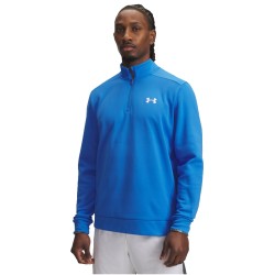 Polaire Under Armour Fleece 1/4 Zip Homme | Sweat de golf chaud et léger - routedugolf.com