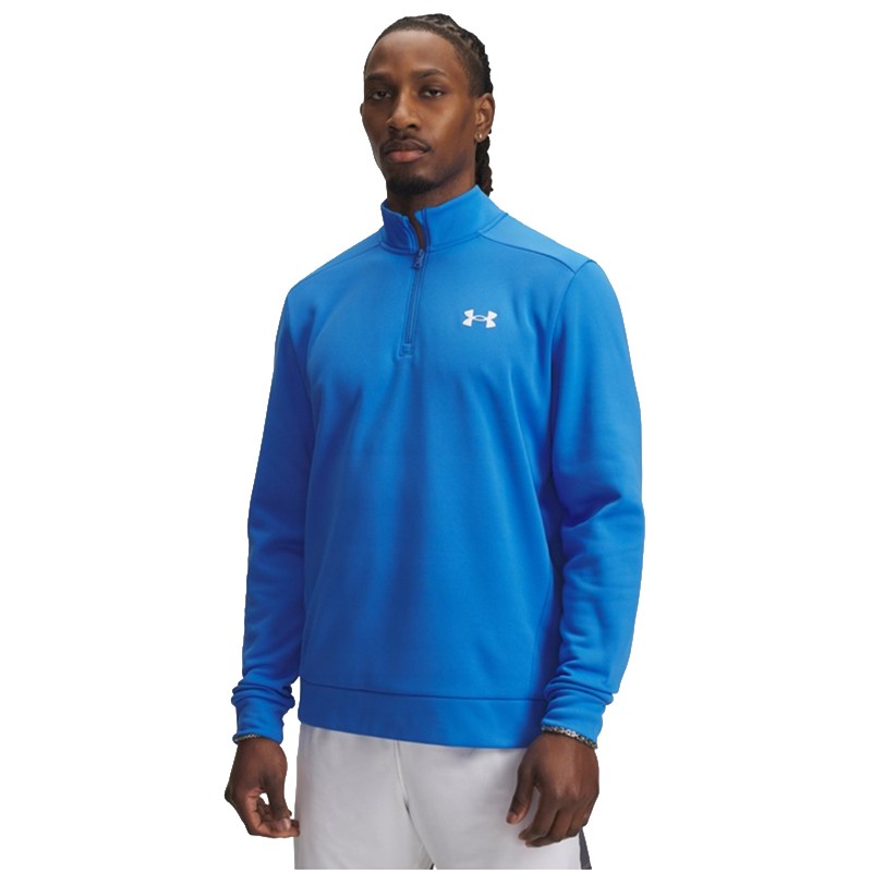 Polaire Under Armour Fleece 1/4 Zip Homme | Sweat de golf chaud et léger - routedugolf.com