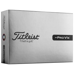 Balles de golf Titleist Pro V1x Left Dash White | Route du Golf