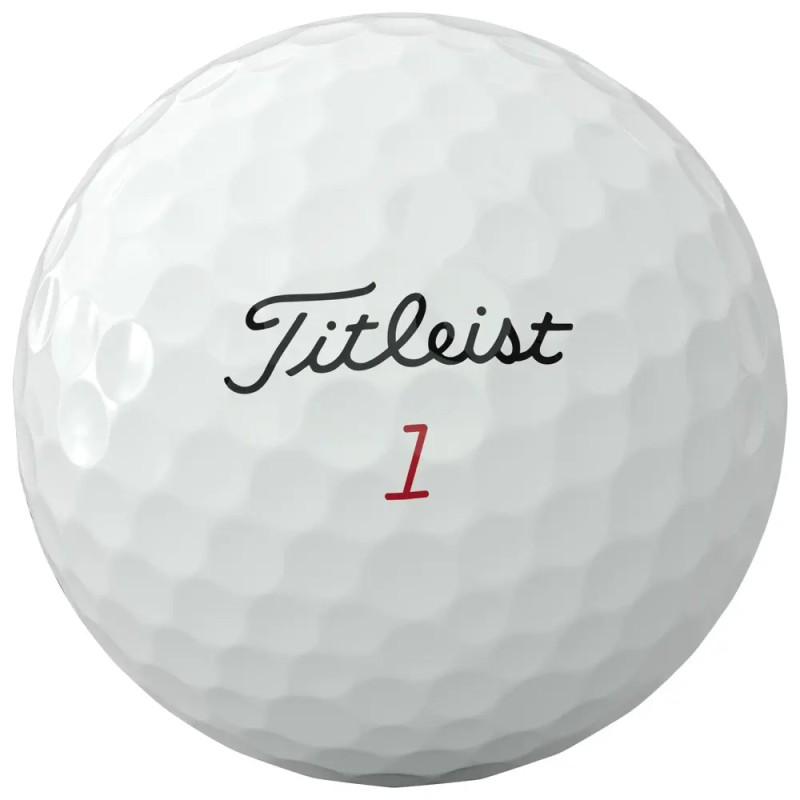 Balles de golf Titleist Pro V1x Left Dash White | Route du Golf