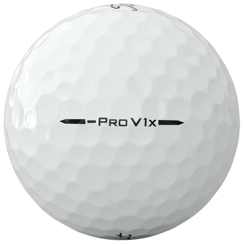 Balles de golf Titleist Pro V1x Left Dash White | Route du Golf