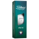 Balles de golf Titleist AVX White | Toucher doux & distance