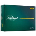 Balles de golf Titleist AVX White | Toucher doux & distance