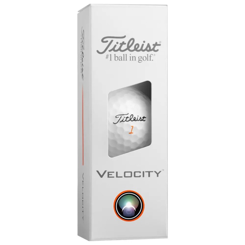 Balles de golf Titleist Velocity – Distance & vitesse maximale