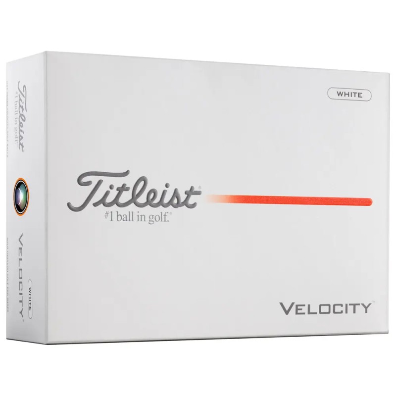 Balles de golf Titleist Velocity – Distance & vitesse maximale