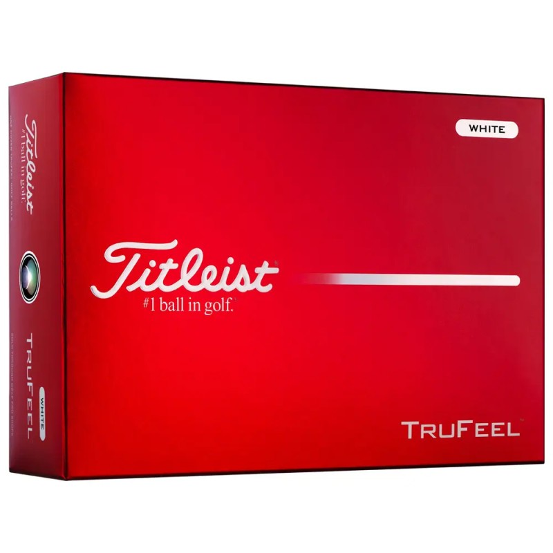 Balle de golf Titleist TruFeel Blanc – Toucher doux & distance | Route du Golf