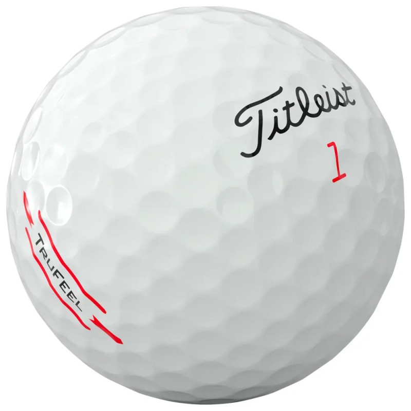 Balle de golf Titleist TruFeel Blanc – Toucher doux & distance | Route du Golf