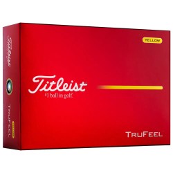 Balle de golf Titleist TruFeel Blanc – Toucher doux & distance | Route du Golf