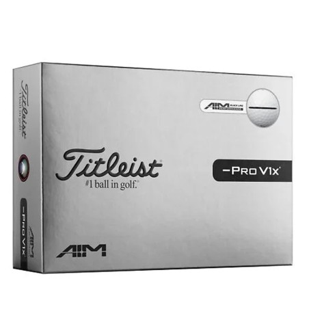 Balles de golf Titleist Pro V1x Left Dash Performance Alignment – Distance & précision | Route du Golf