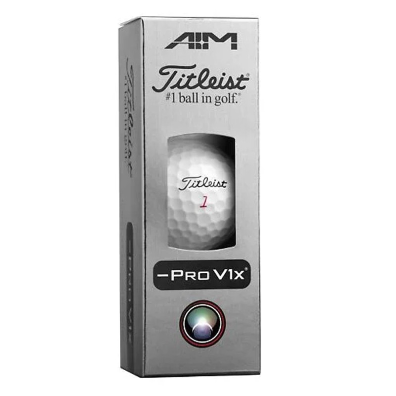 Balles de golf Titleist Pro V1x Left Dash Performance Alignment – Distance & précision | Route du Golf