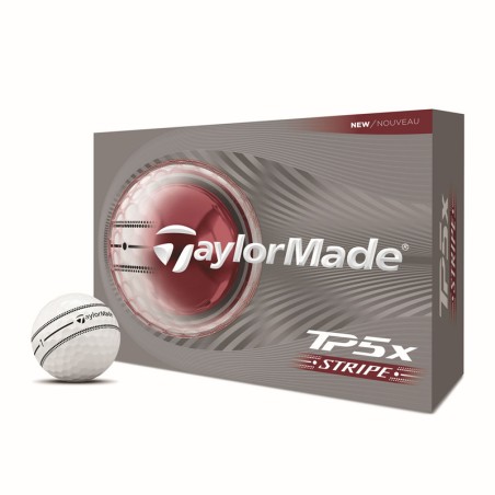 Balles de golf TaylorMade TP5X Stripe 26 | Distance Tour