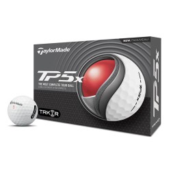 Balles de golf TaylorMade TP5X TRK-R | Entraînement & toucher ferme